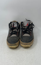 Load image into Gallery viewer, Nike Mens Jordan 3 Mid Retro MCS FZ8627-001 Black Baseball Cleats Size 9
