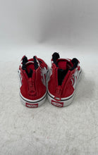 Load image into Gallery viewer, Vans Kids Sk8-Hi 721356 Red White Round Toe Back Zip Sneaker Shoes Size 5
