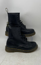 Load image into Gallery viewer, Dr. Martens Womens 1460 Black Leather 8-Eye Lace-Up Ankle Combat Boots Size 7
