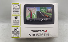 Load image into Gallery viewer, TomTom VIA 1535TM Black 5 Inch Touchscreen GPS Navigation System Not Tested
