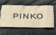 Load image into Gallery viewer, Pinko Womens Black Flat Front High-Rise Lace Trim Straight Leg Trousers Pants 6
