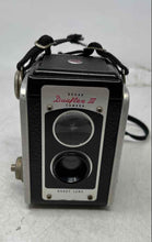 Load image into Gallery viewer, Vintage Kodak Duaflex III Black Silver Twin-Lens Reflex Box Film Camera
