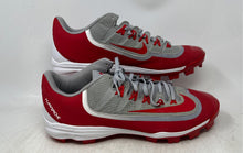 Load image into Gallery viewer, Nike Mens Huarache 2KFilth Pro Low Red Gray Baseball Cleats Size 15
