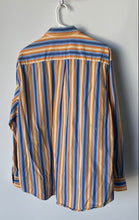 Load image into Gallery viewer, St. John's Bay Mens Multicolor Striped Print Long Sleeve Button-Up Shirt Size XL
