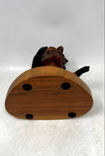 Load image into Gallery viewer, Native Americans Limited Edition Painted Horse Bust Sculpture By Neil J. Rose
