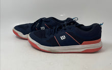 Load image into Gallery viewer, Wilson Mens Pickle Pro Blue Lace-Up Low Top Pickleball Sneakers Shoes Size 10.5
