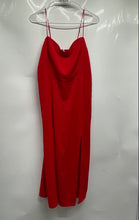 Load image into Gallery viewer, Abercrombie &amp; Fitch Womens Red Sleeveless Sweetheart Neck Sheath Dress Size M
