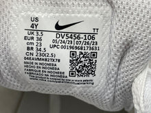 Load image into Gallery viewer, Authentic Nike Boys Court Borough Low Recraft White Tennis Shoes Size 4Y
