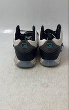 Load image into Gallery viewer, AND 1 Kids Black White Blue Lace-Up High Top Basketball Shoes Size 1Y
