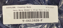 Load image into Gallery viewer, Authentic Simply Vera Vera Wang Womens Navy Blue Straight Leg Dress Pants Size 8
