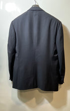 Load image into Gallery viewer, Zanieri Mens Dark Blue Wool Single Breasted Three-Button Blazer Jacket Size 42R
