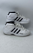 Load image into Gallery viewer, Adidas Mens Pro Model 2G EF9824 White Black Lace-Up Sneaker Shoes Size 10
