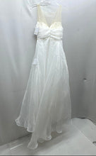 Load image into Gallery viewer, Lulus Womens White Sleeveless Illusion Neck Bride Maxi Dress Size S With Tag
