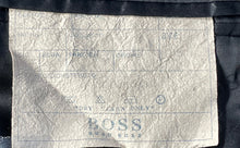 Load image into Gallery viewer, Hugo Boss Mens Blue Notch Lapel Flap Pocket Three Button Blazer Jacket Size 50
