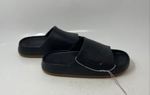 Load image into Gallery viewer, Nike Unisex Calm Black Open Toe Slip-On Slide Sandals Size M 8 W 9
