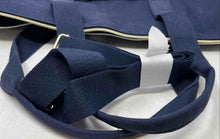 Load image into Gallery viewer, Ralph Lauren Fragrance Mens Blue Double Handle Zip Top Travel Duffle Bag
