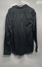 Load image into Gallery viewer, Tahari Mens Black White Printed Slim Fit Long Sleeve Button-Up Shirt Size XL
