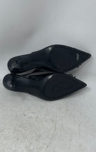 Load image into Gallery viewer, Lauren Ralph Lauren Womens Sienna Black Leather Buckle Pump Heels Size 9B
