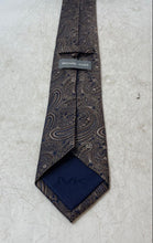 Load image into Gallery viewer, Michael Kors Mens Multicolor Paisley Print Keeper Loop Adjustable Pointed Tie

