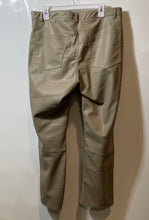 Load image into Gallery viewer, H&amp;M Womens Tan Flat Front Pockets Straight Leg Trouser Pants Size 14
