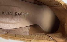Load image into Gallery viewer, Kelsi Dagger Womens Brooklyn Brown Leather Pull-On Block Heels Ankle Boots 8.5
