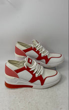 Load image into Gallery viewer, Michael Kors Womens HJ19C Red White Round Toe Lace-Up Sneaker Shoes Size 7M
