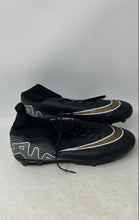 Load image into Gallery viewer, Nike Mens Mercurial Superfly 8 Black Lace-Up Low Top Soccer Cleats Size 43
