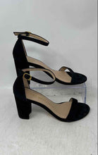 Load image into Gallery viewer, Stuart Weitzman Womens Nudistcurve 75 Black Open Toe Ankle Strap Sandals Size 5
