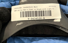 Load image into Gallery viewer, Killy Mens Black With Light Blue Long Sleeve Pockets AWT Ski Jacket Size 40
