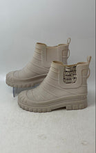 Load image into Gallery viewer, Grendene Kids Beige Barbie Round Toe Slip-On Ankle Boots Size 4
