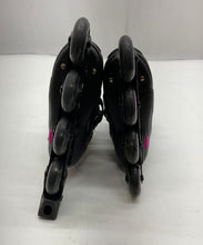 Load image into Gallery viewer, 2PM Sports Girls Black Purple 76 mm Adjustable Inline Skates Size 4Y-7Y
