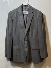 Load image into Gallery viewer, Lauren Ralph Lauren Mens Gray Long Sleeve Notch Lapel Two-Button Blazer Size 44R
