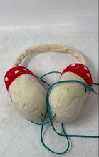 Load image into Gallery viewer, Squishmallow Malcolm The Mushroom Soft Plush Wired Headphones Not Tested
