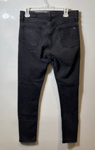 Load image into Gallery viewer, Rag &amp; Bone Mens Black Denim Dark Wash Extra Slim Fit Skinny Leg Jeans Size 33

