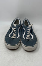 Load image into Gallery viewer, Vans Mens Old Skool 500714 Blue White Lace-Up Low Top Sneakers Shoes Size 13
