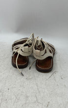 Load image into Gallery viewer, Sam Edelman Womens Gemma Ivory Leather Open Toe Gladiator Sandals Size 6M
