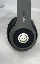 Load image into Gallery viewer, iJoy Logo Gray Black Bluetooth Over The Ear Headphones Not Tested
