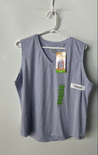 Load image into Gallery viewer, ZeroXposur Womens Light Purple Heather V-Neck Athletic Tank Top Size L With Tag
