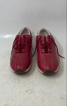 Load image into Gallery viewer, Timberland Womens Red Leather Round Toe Low Top Lace-Up Sneaker Shoes Size 8
