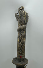 Load image into Gallery viewer, Samurai Decorative Ambidextrous Sword Katana With Dragon Head Handle
