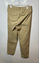 Load image into Gallery viewer, Armani Exchange Womens Khaki Flat Front Pockets Straight Leg Dress Pants Size 30
