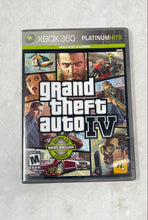 Load image into Gallery viewer, Microsoft Xbox 360 Grand Theft Auto IV Platinum Hits Video Games Not Tested
