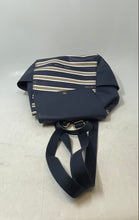 Load image into Gallery viewer, Tommy Hilfiger Womens Multicolor Striped Leather Top Handle Backpack
