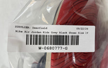 Load image into Gallery viewer, Nike Kids Air Jordan 1 Mid DQ8424-006 Gray Black Lace-Up Sneaker Shoes Size 1Y
