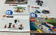 Load image into Gallery viewer, Lot Of 10 Pieces Lego Star Wars Multicolor Building Toy Instruction Manual Books
