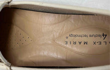 Load image into Gallery viewer, Alex Marie Womens Darla Beige Gold Leather Slip-On Loafer Shoes Size 6.5M
