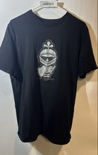 Load image into Gallery viewer, Karl Lagerfeld Mens Black Graphic Print Cotton Pullover T-Shirt Size Medium
