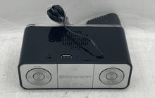 Load image into Gallery viewer, Emerson Model CKS1507 Black Rectangular Modern Style Alarm Clock Not Tested
