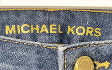 Load image into Gallery viewer, Michael Kors Womens Blue Denim Pockets Skinny Leg Jeans Size 10P
