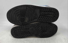 Load image into Gallery viewer, Nike Womens Air Jordan 1 Low Black Blue White Lace-Up Sneaker Shoes Size 8
